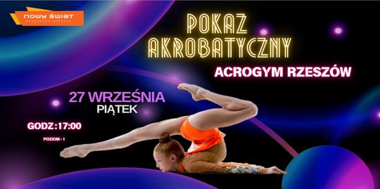 Pokaz akrobatyczny Acrogym Rzeszów