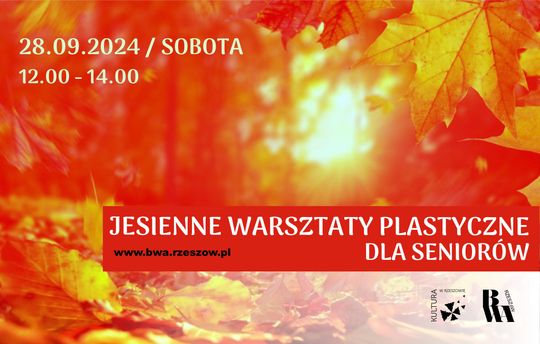 Jesienne warsztaty plastyczne dla Seniorów