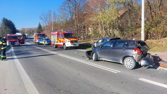 Wypadek na DK19 w Babicy [ZDJĘCIA]