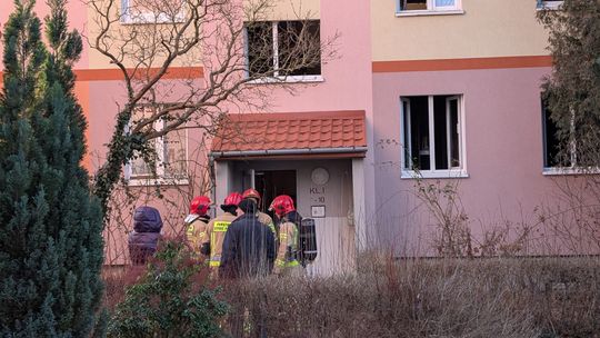 Tragiczny pożar w bloku przy ul. Osmieckiego w Rzeszowie [ZDJĘCIA]