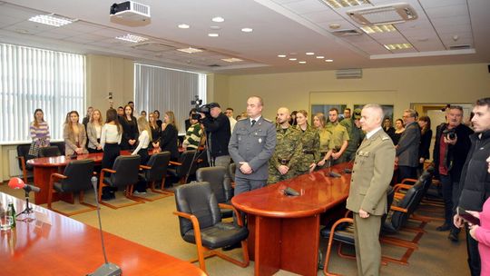 WSPiA wzmacnia współpracę z Bieszczadzkim Oddziałem Straży Granicznej - 30.01.25 [FOTO]