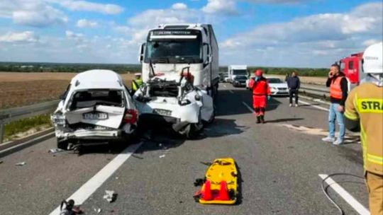 Karambol w Świlczy na s19 [FOTO]