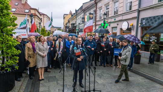 Finał kampanii Karola Nawrockiego w Rzeszowie