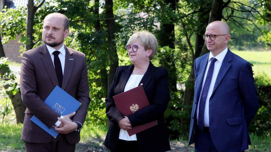 Otwarcie nowego mostu i drogi w Nowej Wsi [FOTO]