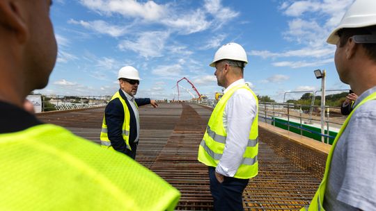 Betonowanie kluczowego elementu Wisłokostrady [FOTO]