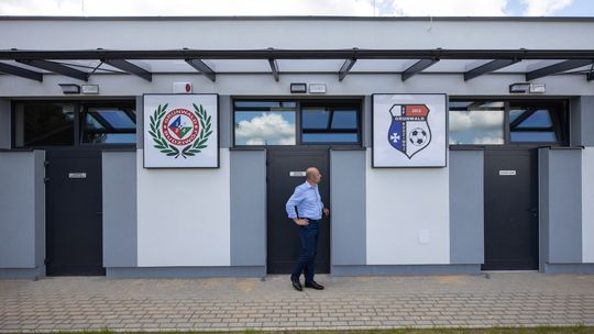 Stadion Grunwald Budziwój po remoncie