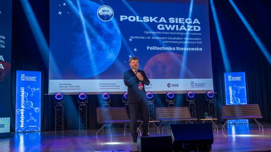 Wizyta Sławosza Uznańskiego-Wiśniewskiego na Politechnice Rzeszowskiej Wizyta Sławosza Uznańskiego-Wiśniewskiego na Politechnice Rzeszowskiej