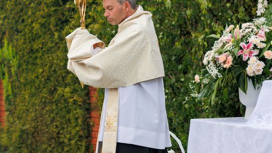 Procesja Bożego Ciała w Parafii Wniebowzięcia NMP w Rzeszowie-Zalesiu
