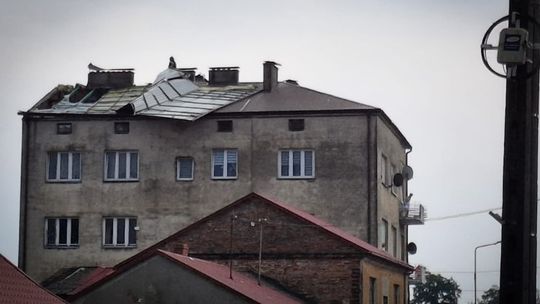 Połamane drzewa, uszkodzone dachy i 64 interwencje.  Skutki burz z 1 lipca 2026