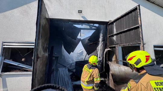 Dramatyczny pożar kurnika. W płomieniach zginęło 13 tysięcy kur [GALERIA]
