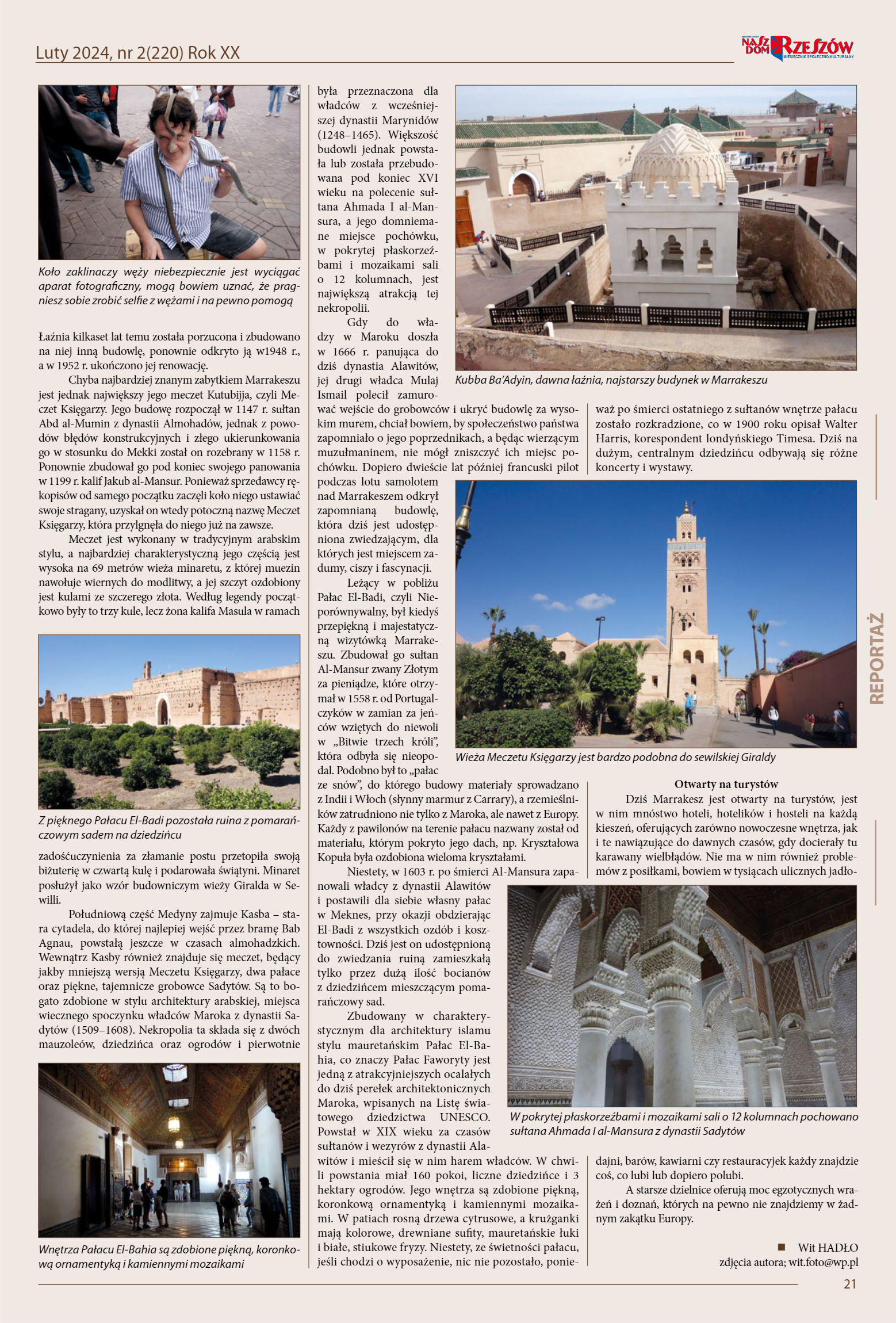 Nasz Dom Rzeszów nr 2 (220) Luty 2024 - strona 21
