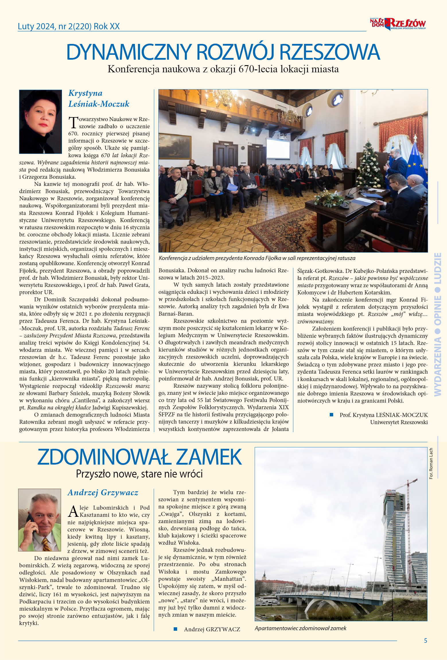 Nasz Dom Rzeszów nr 2 (220) Luty 2024 - strona 5