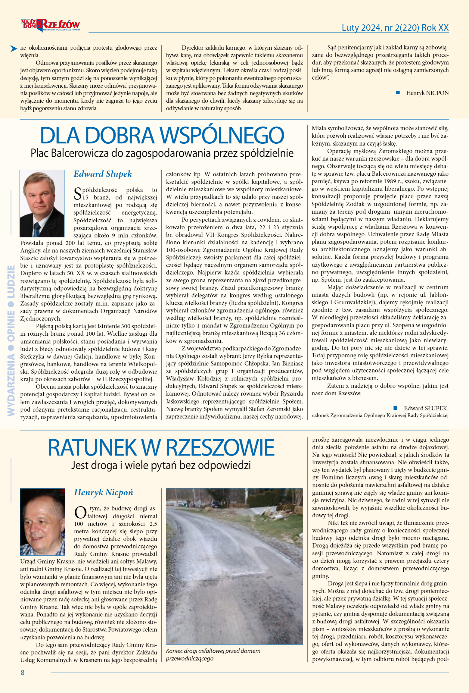 Nasz Dom Rzeszów nr 2 (220) Luty 2024 - strona 8