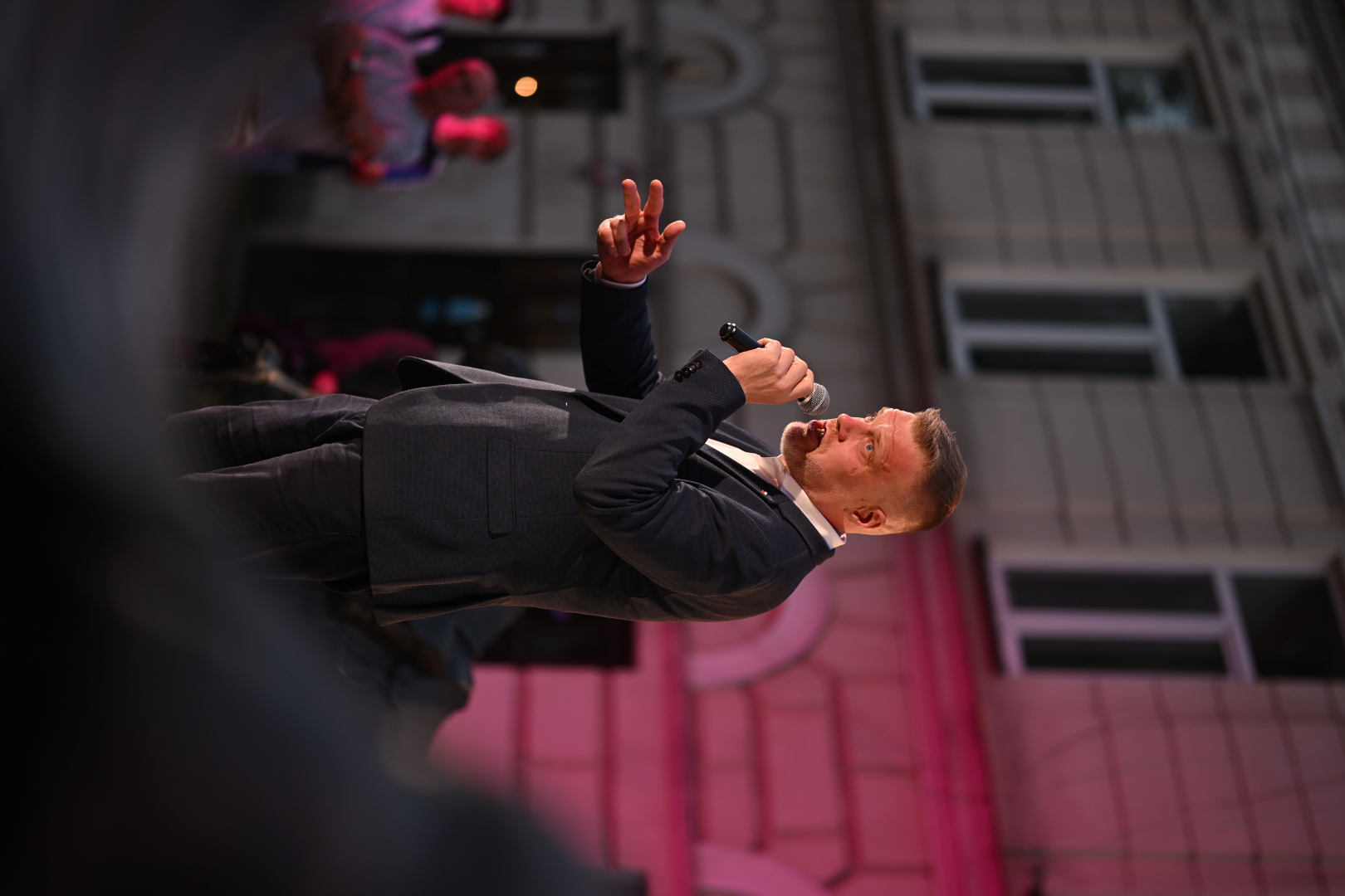 Adrian Zandberg odwiedził Krosno i Przemyśl
