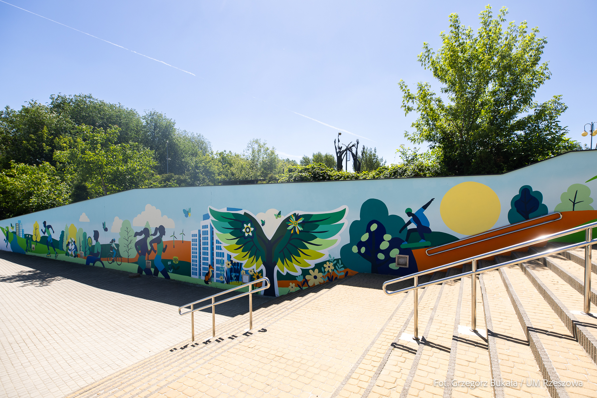 Deloitte ufundował mural w Rzeszowie