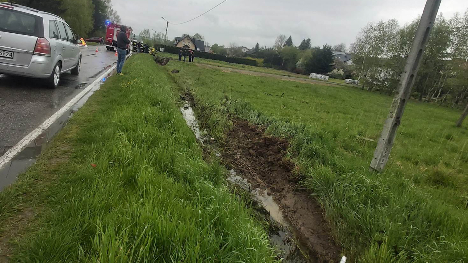 brzezówka wypadek porche