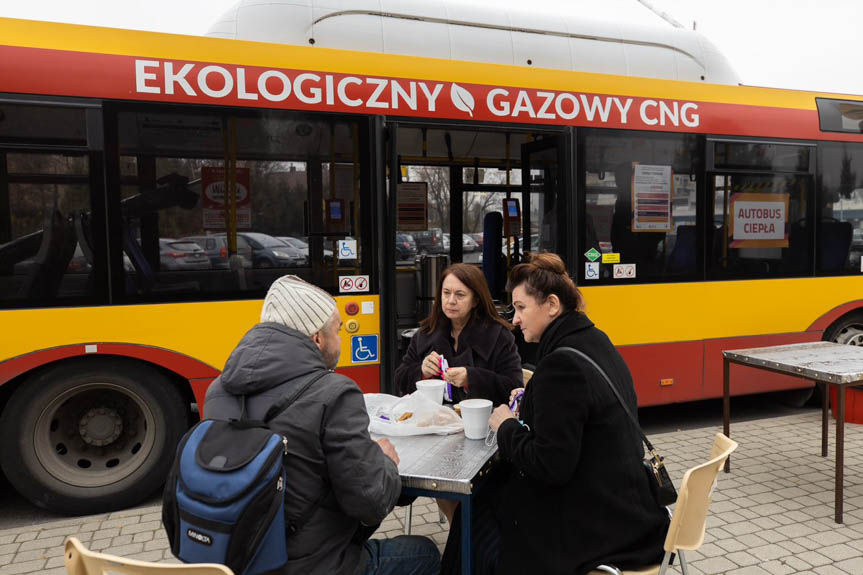 autobus ciepła