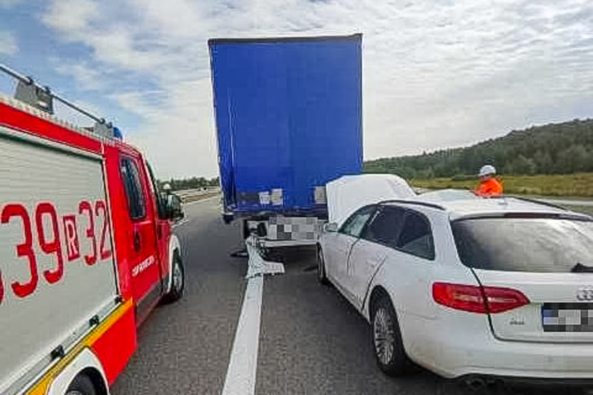 Czarna Sędziszowska wypadek na A4