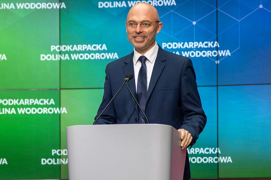 Minister Klimatu i Środowiska Michał Kurtyka