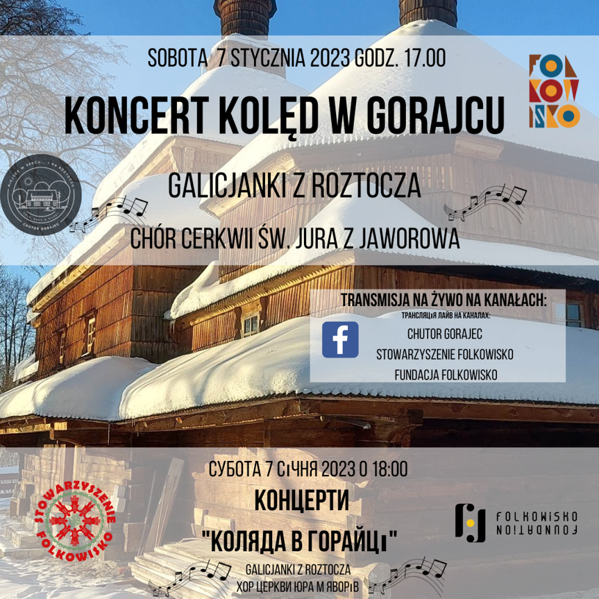 Koncert kolęd w Gorajcu