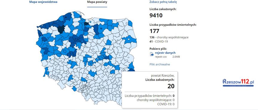 Koronawirus na Podkarpaciu [niedziela, 10.01.2020]