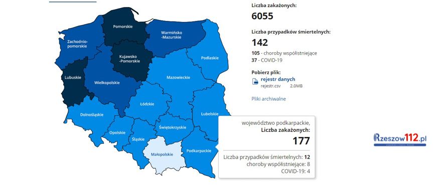 Koronawirus na Podkarpaciu [niedziela, 17.01.2020]