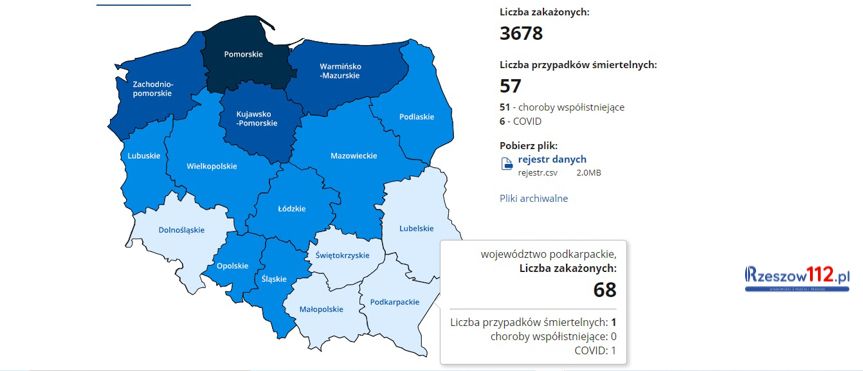 Koronawirus na Podkarpaciu [niedziela, 27.12.2020]