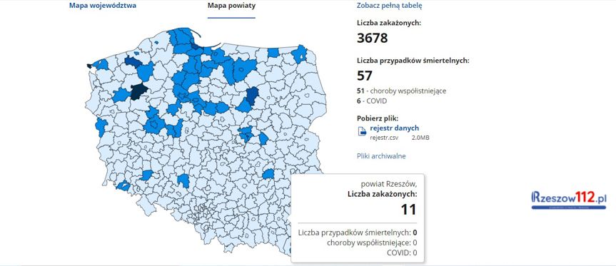 Koronawirus na Podkarpaciu [niedziela, 27.12.2020]