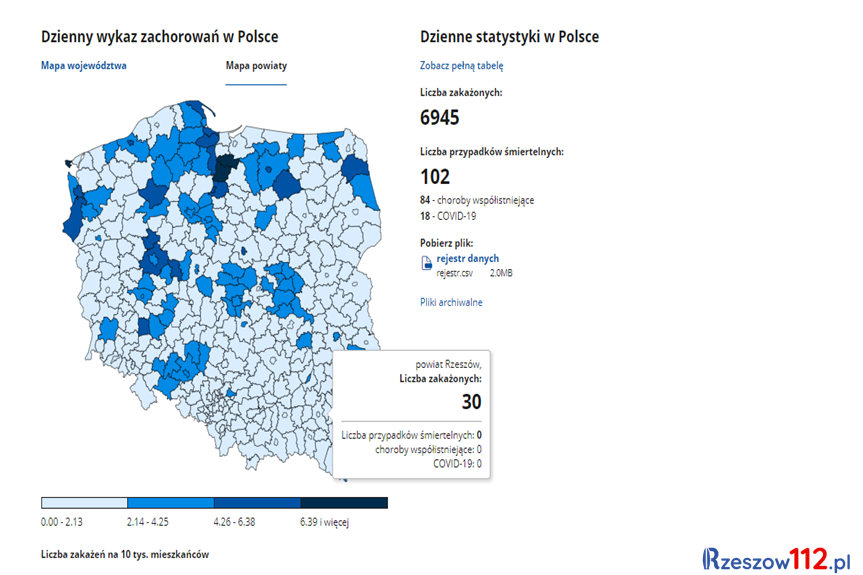 Koronawirus na Podkarpaciu [niedziela, 3.1.2021]