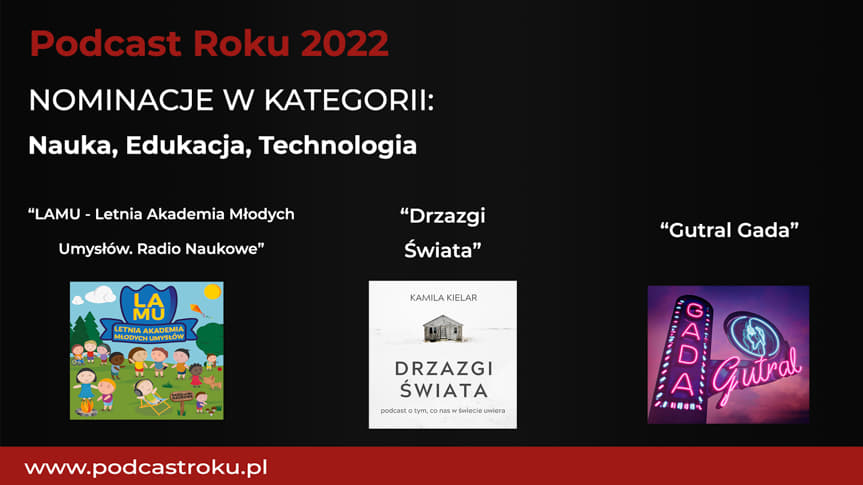 Podcast Roku 2022, Janusz Majka