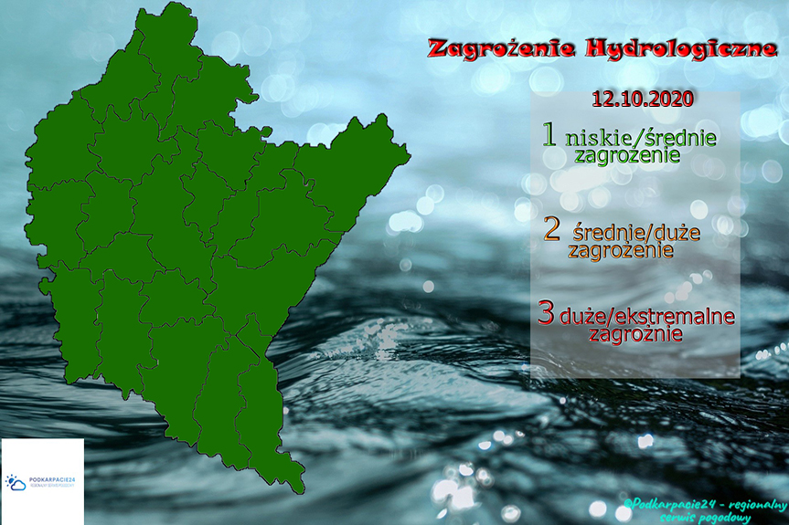 Prognoza pogody – poniedziałek, 12 października 2020