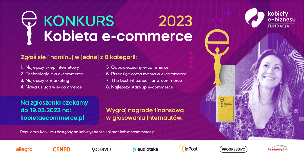 Kobieta e-commerce 2023