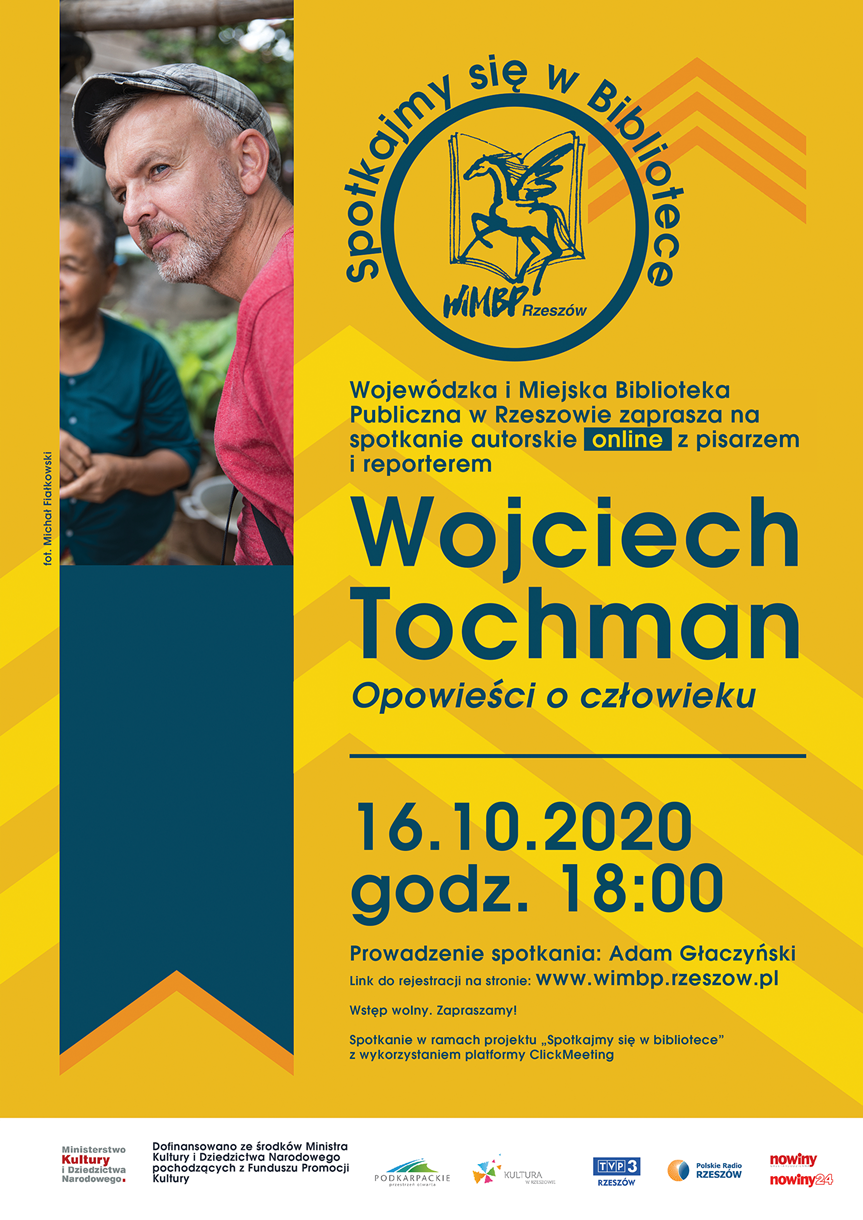 Spotkanie online z Wojciechem Tochmanem