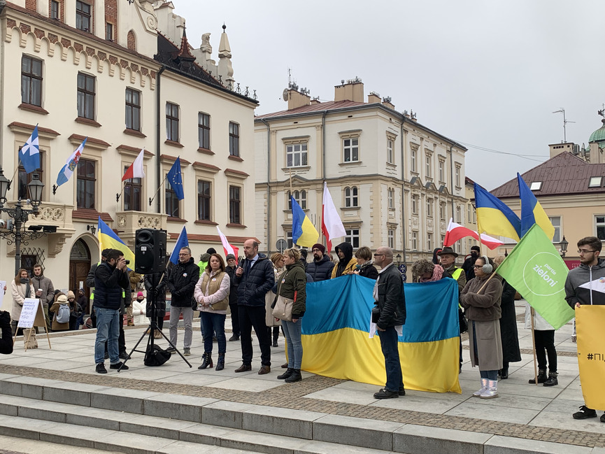 Zieloni na Rynku w Rzeszowie