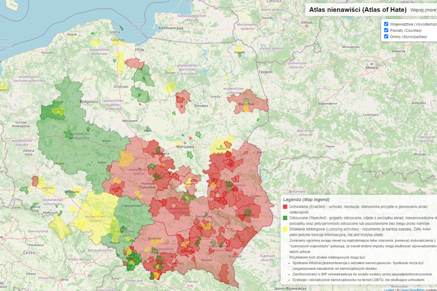 Twórcy Atlasu Nienawiści nominowani do nagrody im. Sacharowa