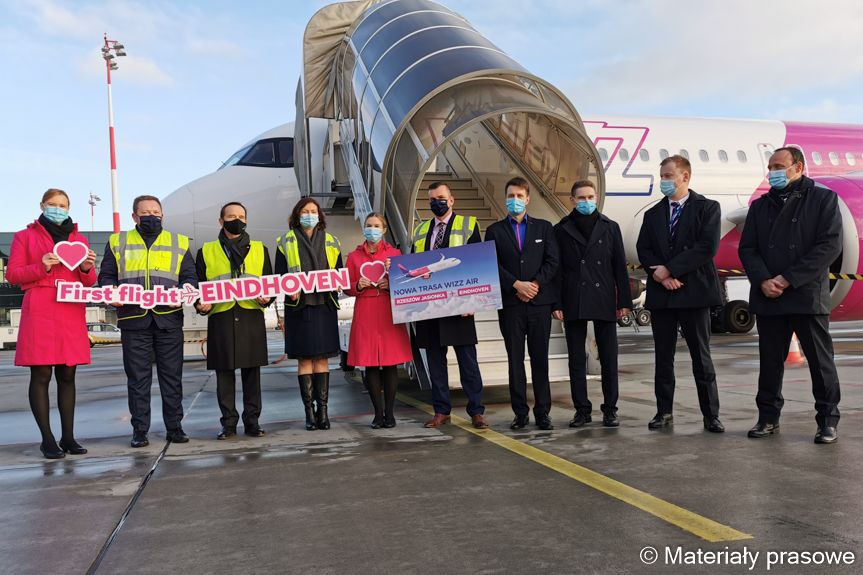 Wizz Air inauguruje loty z Jasionki