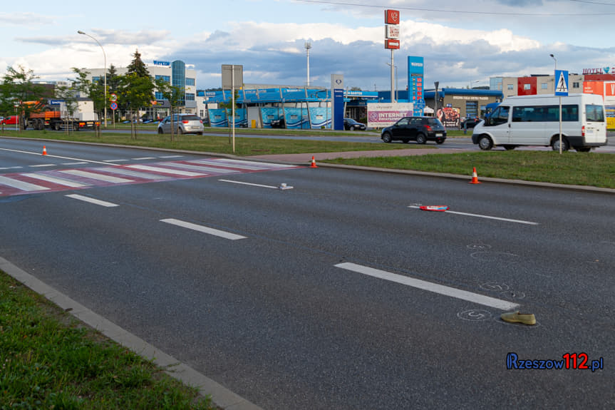 Rzeszów, Armii Krajowej, wypadek 80-letniego rowerzysty